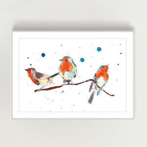 Three Robins Print