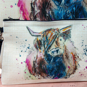 Highland Cow Handy Bag