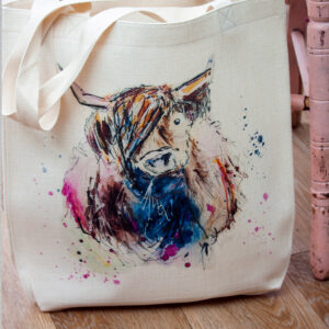 Highland Cow Tote Bag